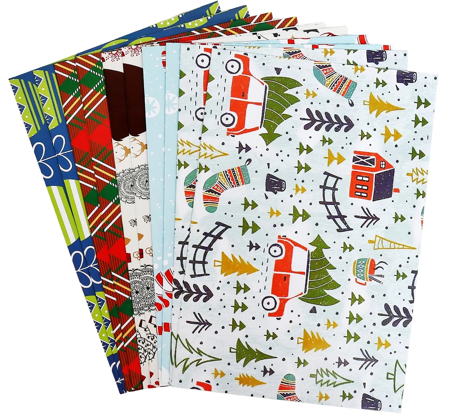 Wrap &amp; Roll™ – Christmas Charm Sheets