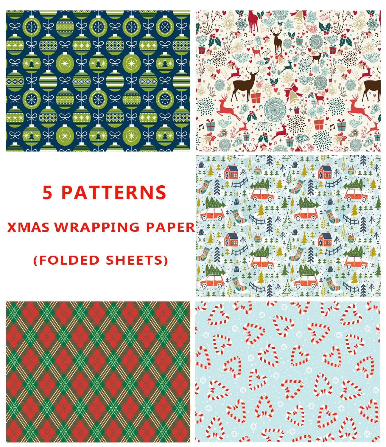 Wrap &amp; Roll™ – Christmas Charm Sheets